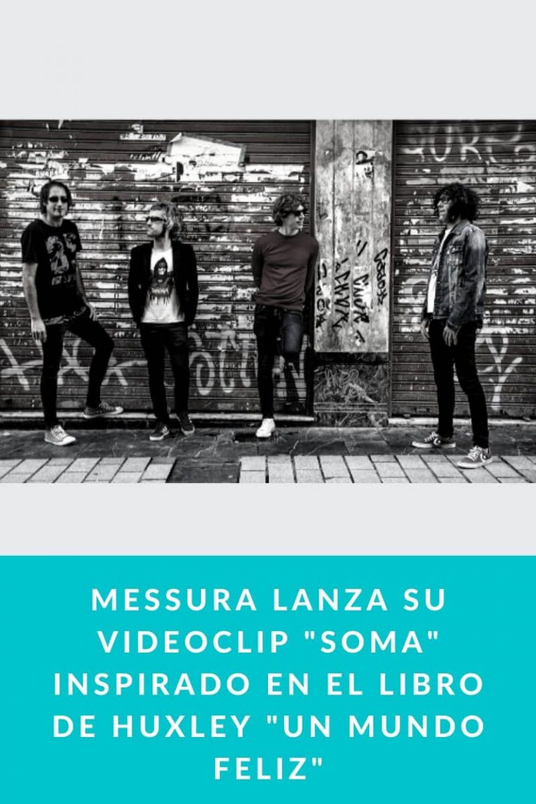 Messura lanza su Videoclip «Soma» inspirado en el libro de Huxley «Un mundo feliz»