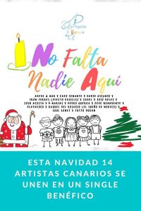 Esta navidad 14 artistas canarios se unen en un single benéfico