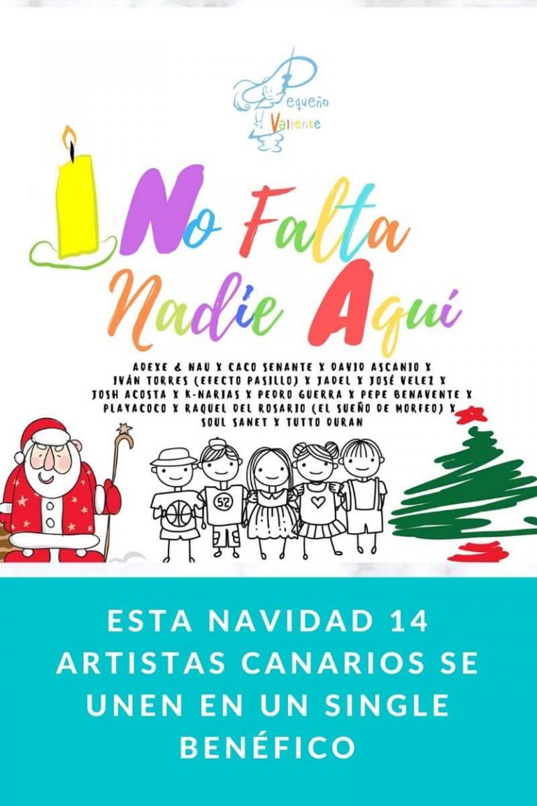 Esta navidad 14 artistas canarios se unen en un single benéfico