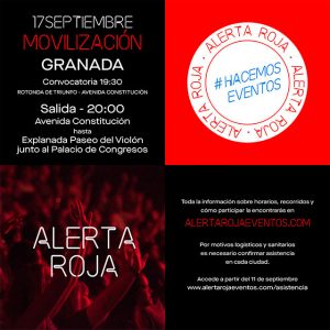 movilización  Alerta Roja