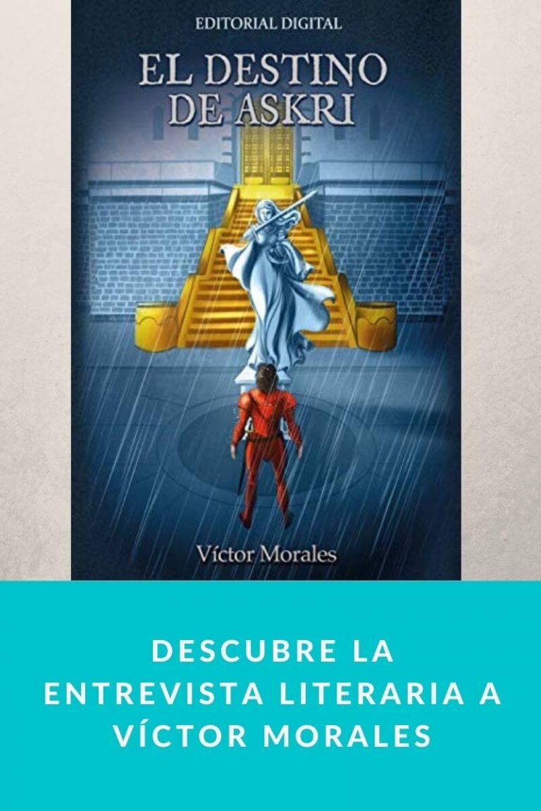 Descubre la entrevista literaria a Víctor Morales