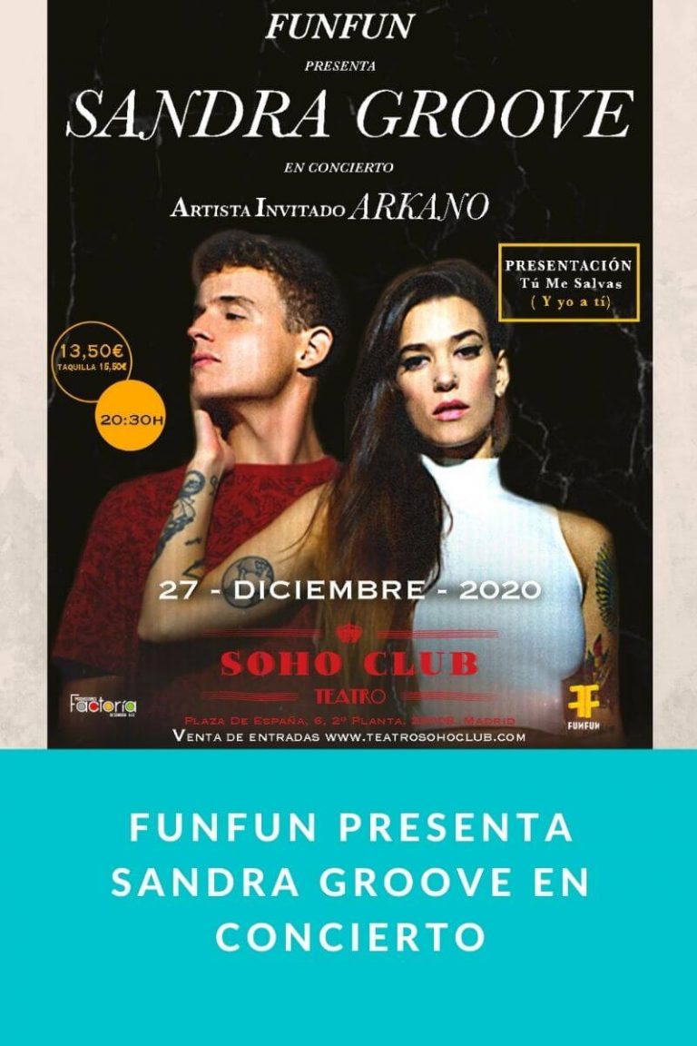FunFun Presenta Sandra Groove en concierto