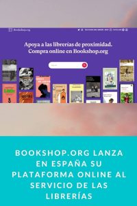 Bookshop.org lanza en España su plataforma online al servicio de las librerías
