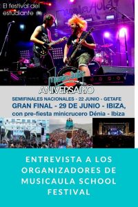 Entrevista a los organizadores de MusicAula School Festival