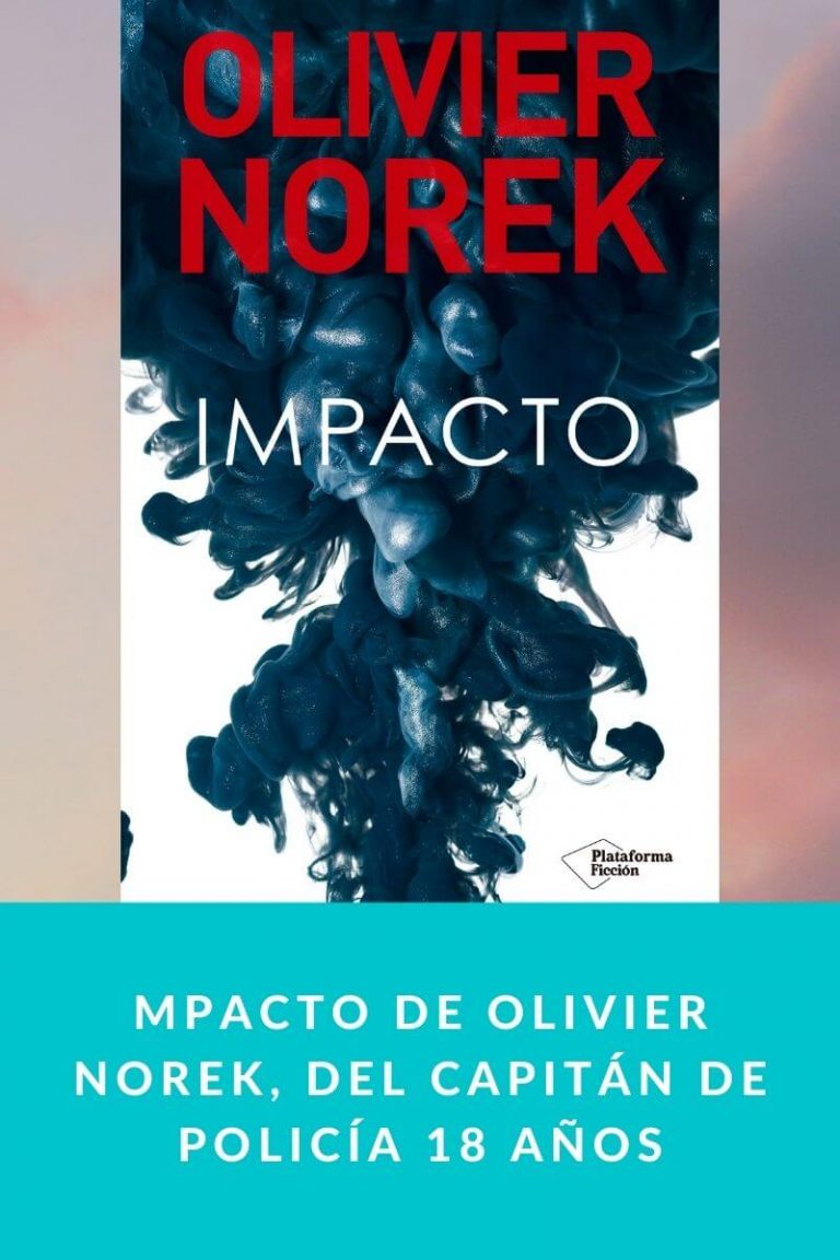 IMPACTO de Olivier Norek, del capitán de policía 18 años