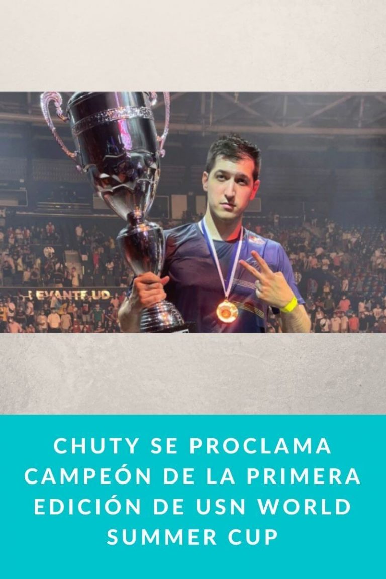 Chuty se proclama campeón de la primera edición de USN WORLD SUMMER CUP