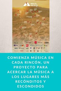 Comienza Música en cada rincón, un proyecto para acercar la música a los lugares más recónditos y escondidos