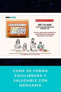 Come de forma equilibrada y saludable con Menuario