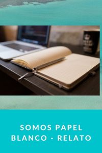 Somos papel blanco - Relato