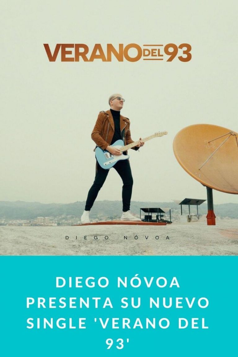 Diego Nóvoa presenta su nuevo single ‘Verano del 93’