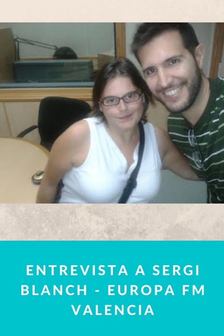 Entrevista a Sergi Blanch – Europa fm Valencia