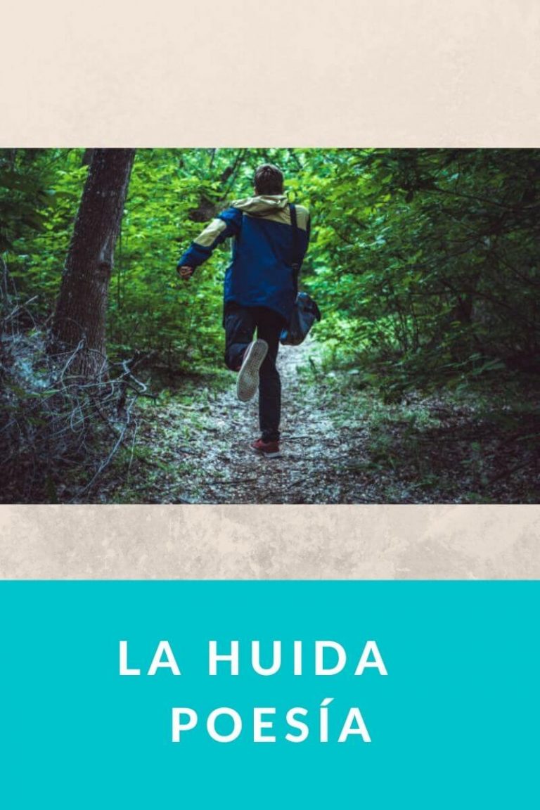 La huida – Poesía