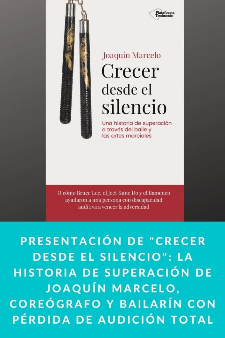 Presentación de «Crecer desde el silencio»: la historia de superación de Joaquín Marcelo, coreógrafo y bailarín con pérdida de audición total