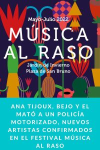 Ana Tijoux, Bejo y El mató a un policía motorizado, nuevos artistas confirmados en el festival Música al Raso