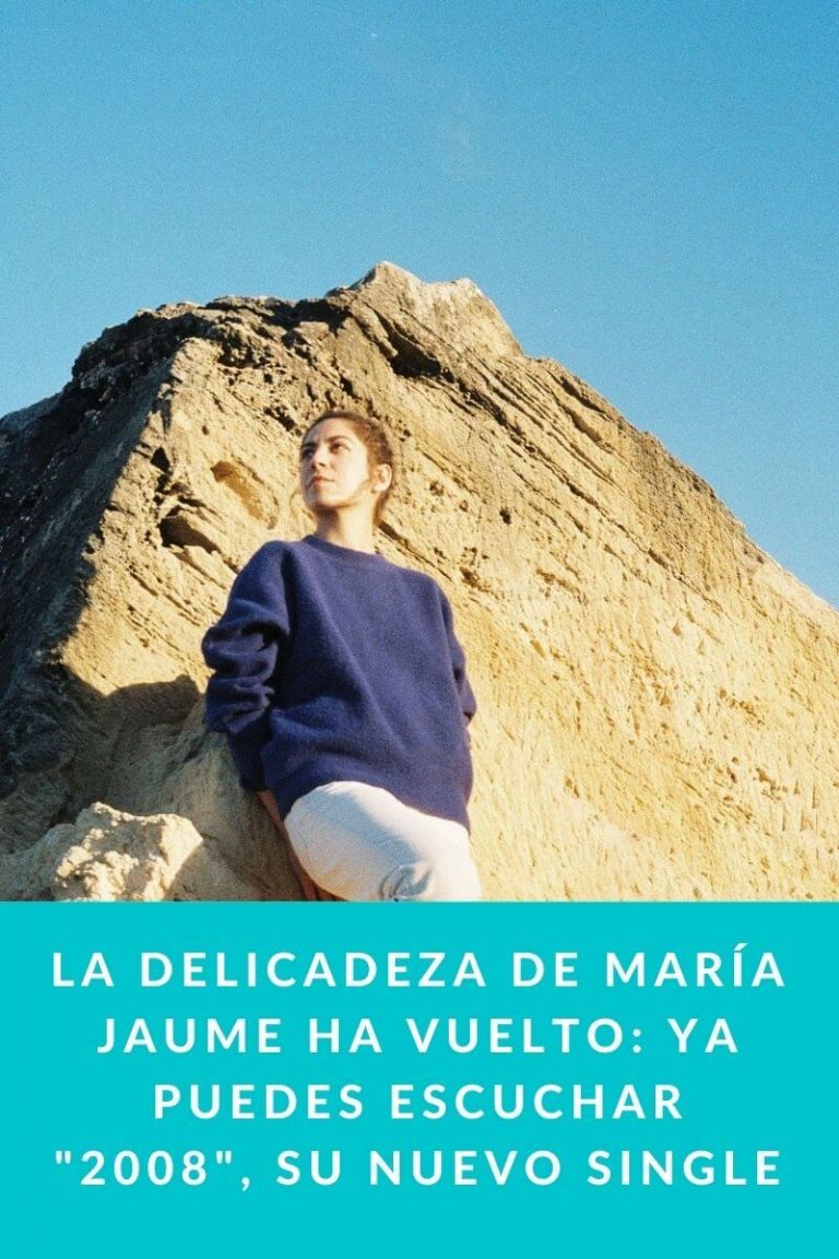 La delicadeza de María Jaume ha vuelto: ya puedes escuchar «2008», su nuevo single