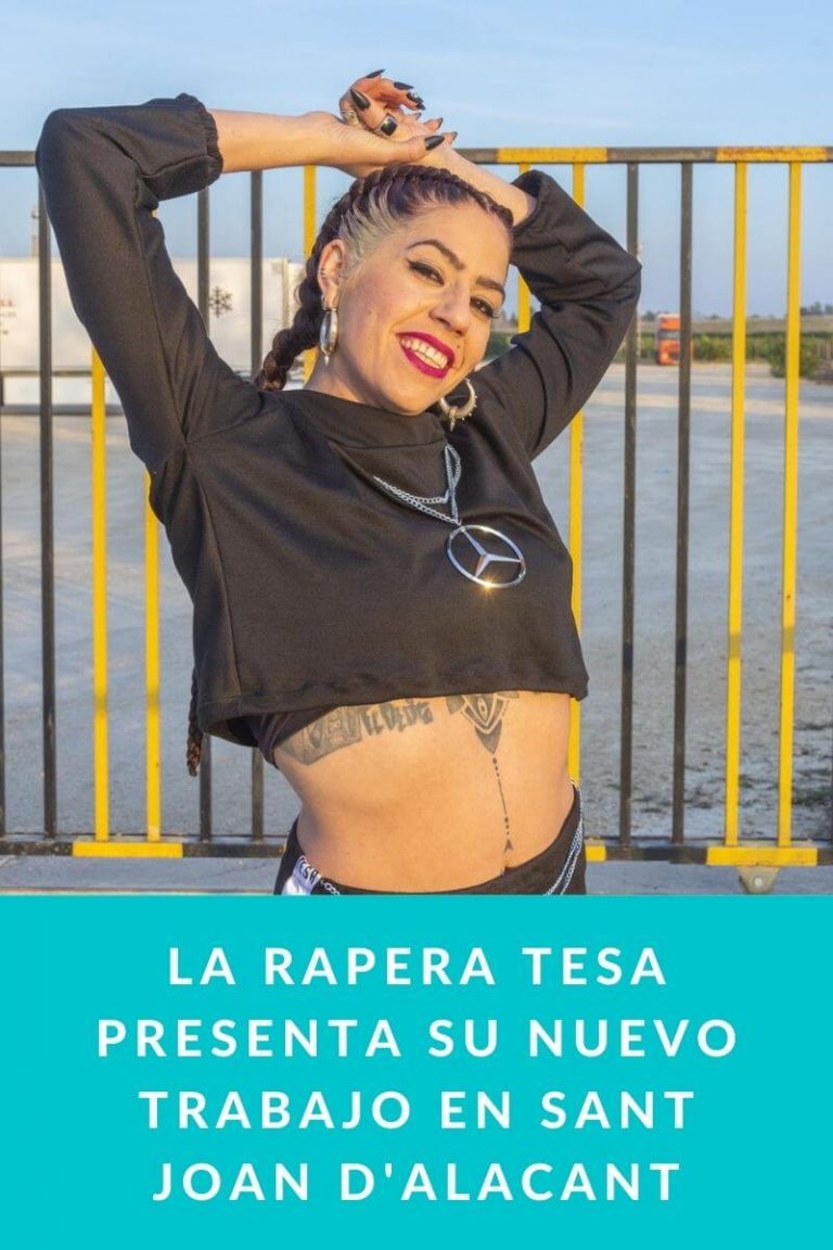 La rapera TESA presenta su nuevo trabajo en Sant Joan d’Alacant