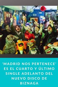 'Madrid nos pertenece' es el cuarto y último single adelanto del nuevo disco de BIZNAGA