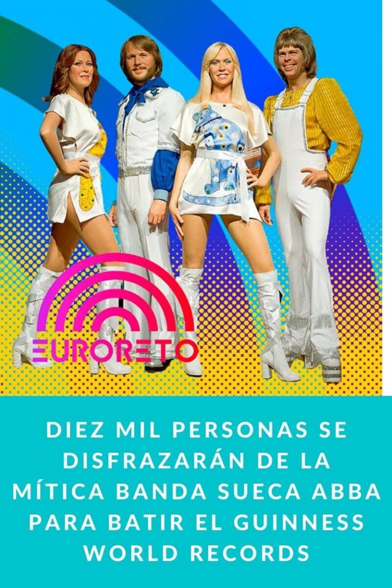 Diez mil personas se disfrazarán de la mítica banda sueca ABBA para batir el Guinness World Records en la primera edición del festival Eurorainbow