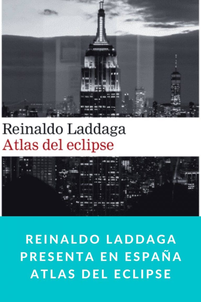 Reinaldo Laddaga presenta en España Atlas del eclipse