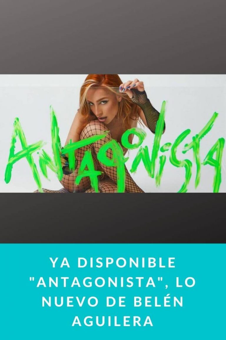 Ya disponible «Antagonista», lo nuevo de Belén Aguilera