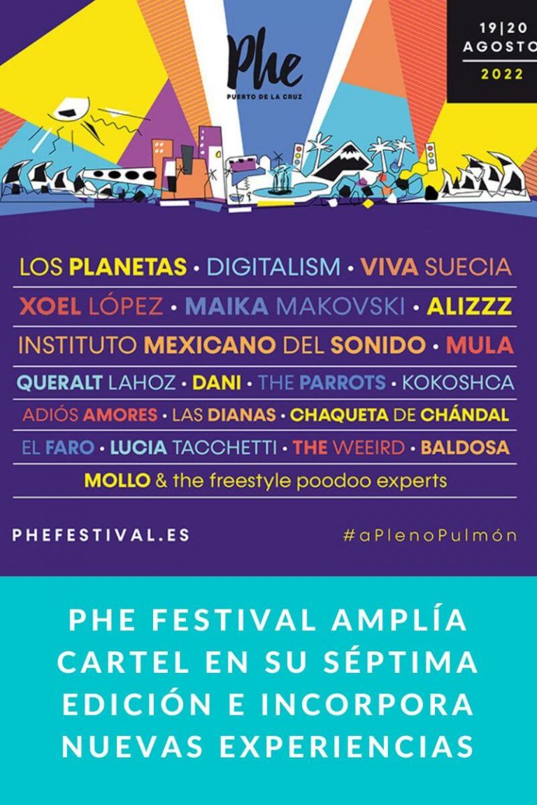 Phe Festival amplía cartel en su séptima edición e incorpora nuevas experiencias