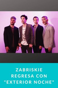 Zabriskie regresa con Exterior Noche