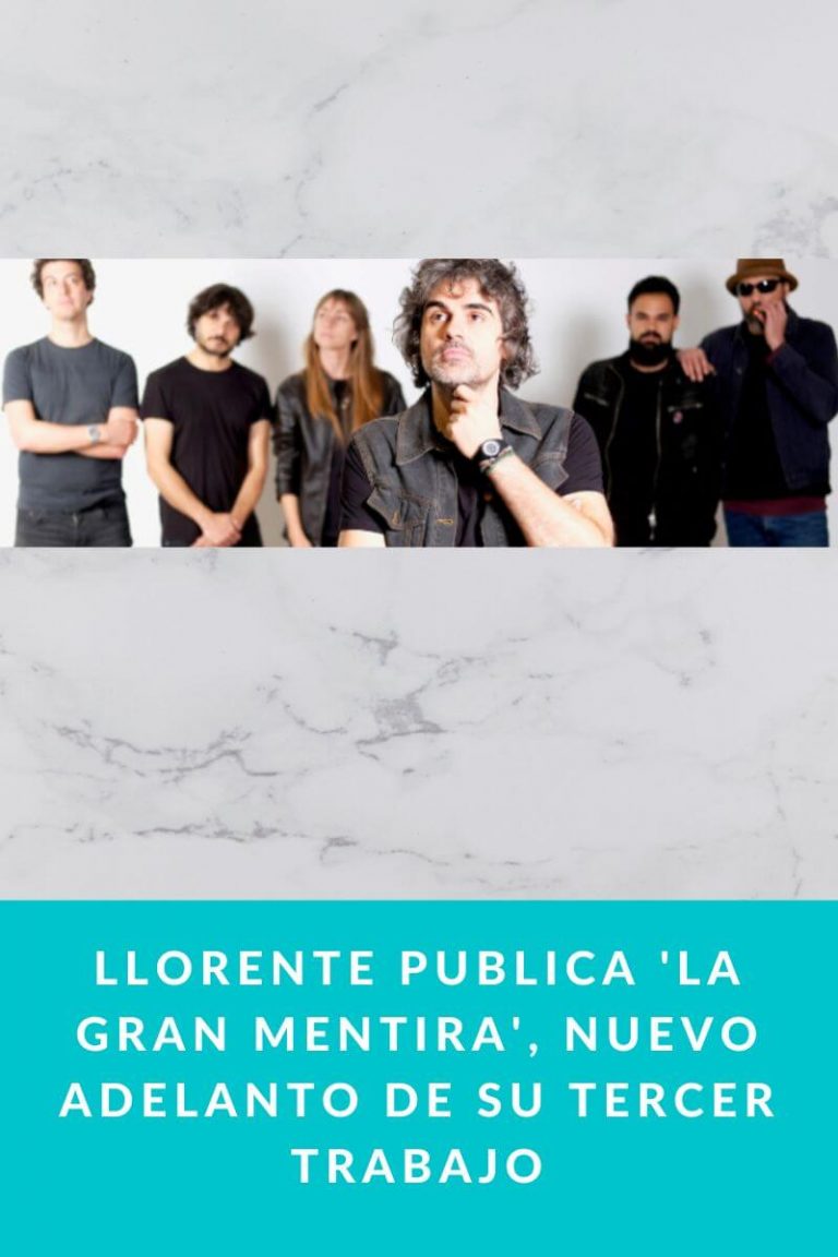 Llorente publica ‘La gran mentira’, nuevo adelanto de su tercer trabajo