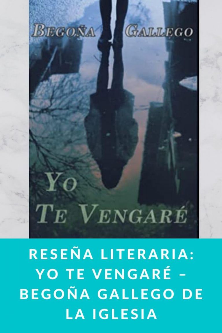 Reseña literaria: Yo te vengaré – Begoña Gallego de la Iglesia