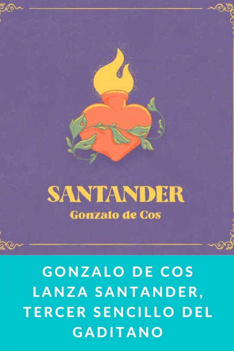 Gonzalo de Cos lanza Santander, tercer sencillo del gaditano