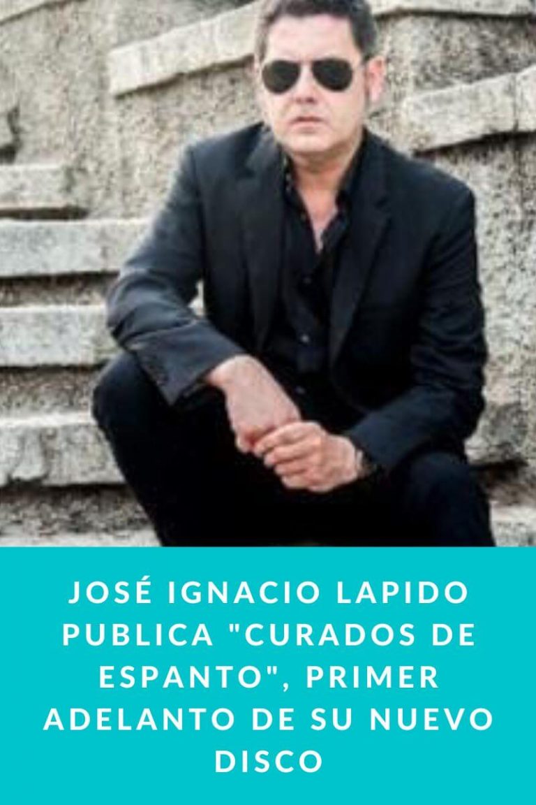José Ignacio Lapido publica «Curados de espanto», primer adelanto de su nuevo disco
