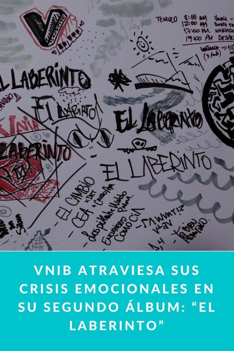Vnib atraviesa sus crisis emocionales en su segundo álbum: “El Laberinto»