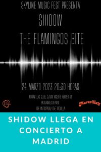 Shidow llega en concierto a Madrid