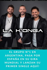 El grupo Nº1 en Argentina, pasa por España en su gira mundial y lanzan su primer single aquí!