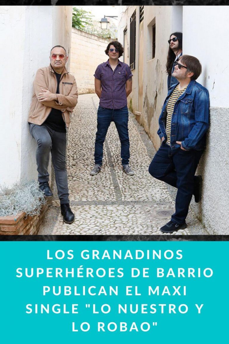 Los granadinos Superhéroes de Barrio publican el maxi single «Lo nuestro y lo robao»
