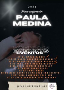 Paula Medina gira
