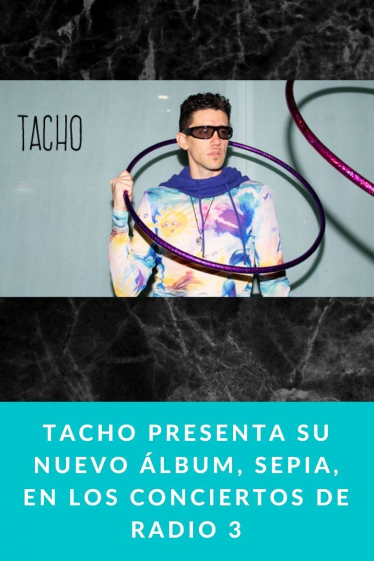 Tacho presenta su nuevo álbum, Sepia, en Los Conciertos de Radio 3