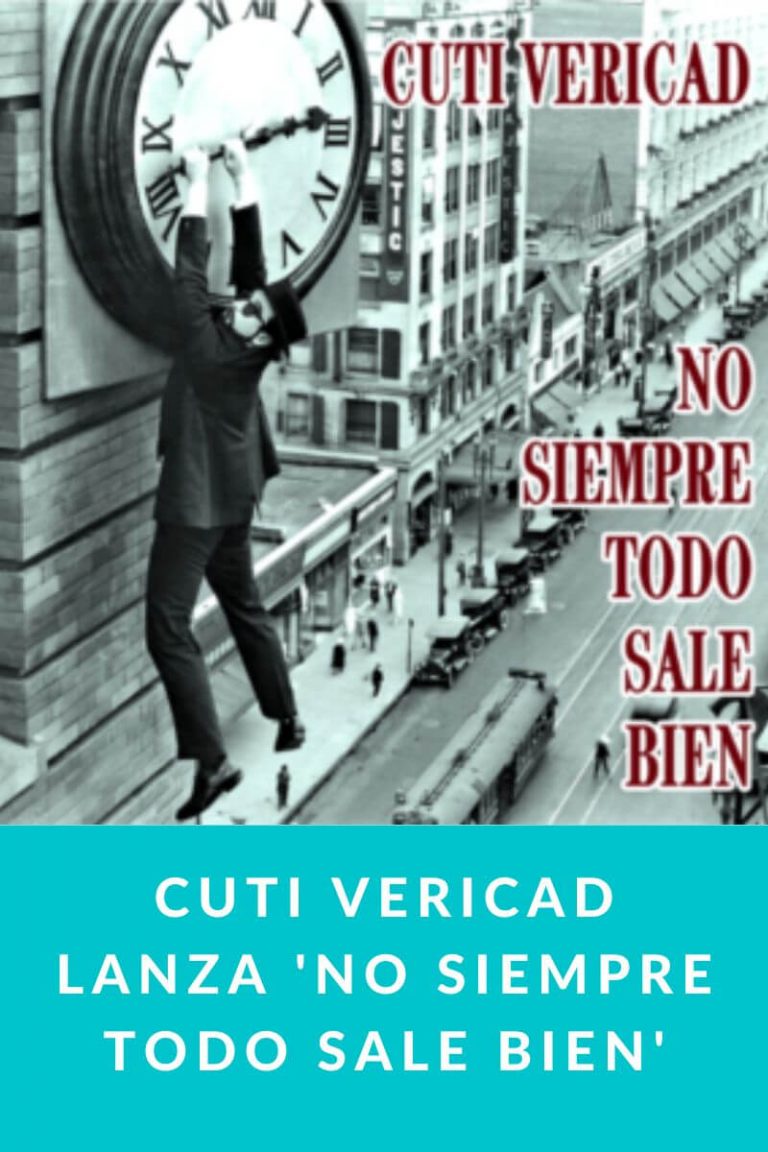 Cuti Vericad lanza ‘No siempre todo sale bien’