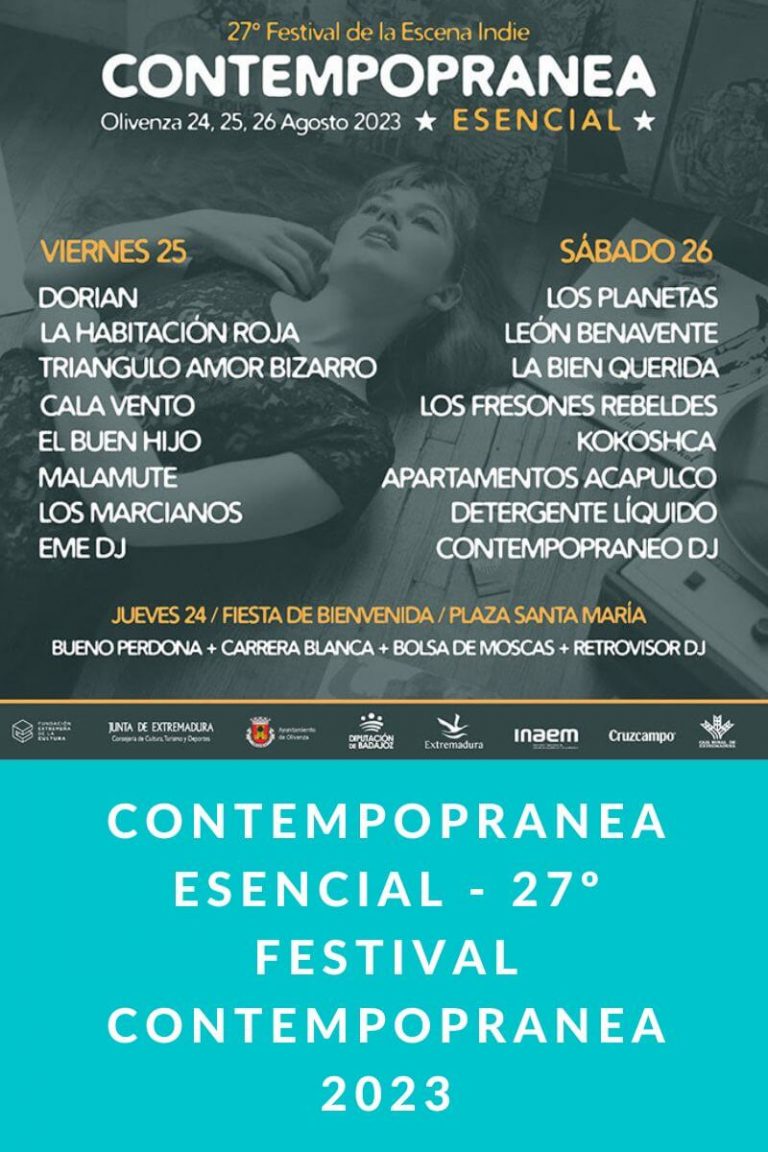 CONTEMPOPRANEA ESENCIAL – 27º Festival Contempopranea 2023