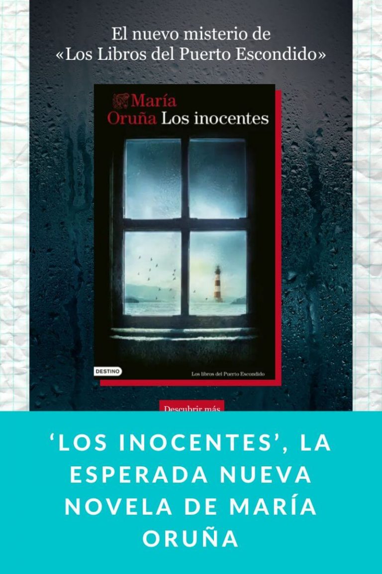 ‘Los inocentes’, la esperada nueva novela de María Oruña