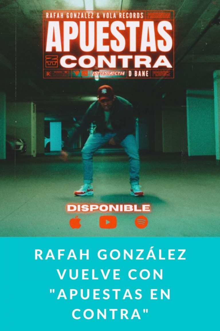Rafah González vuelve con «Apuestas en contra»