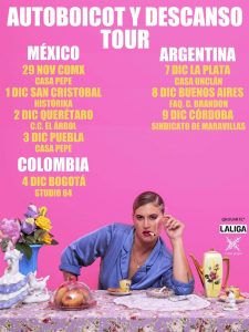 Rocío Saiz gira latina