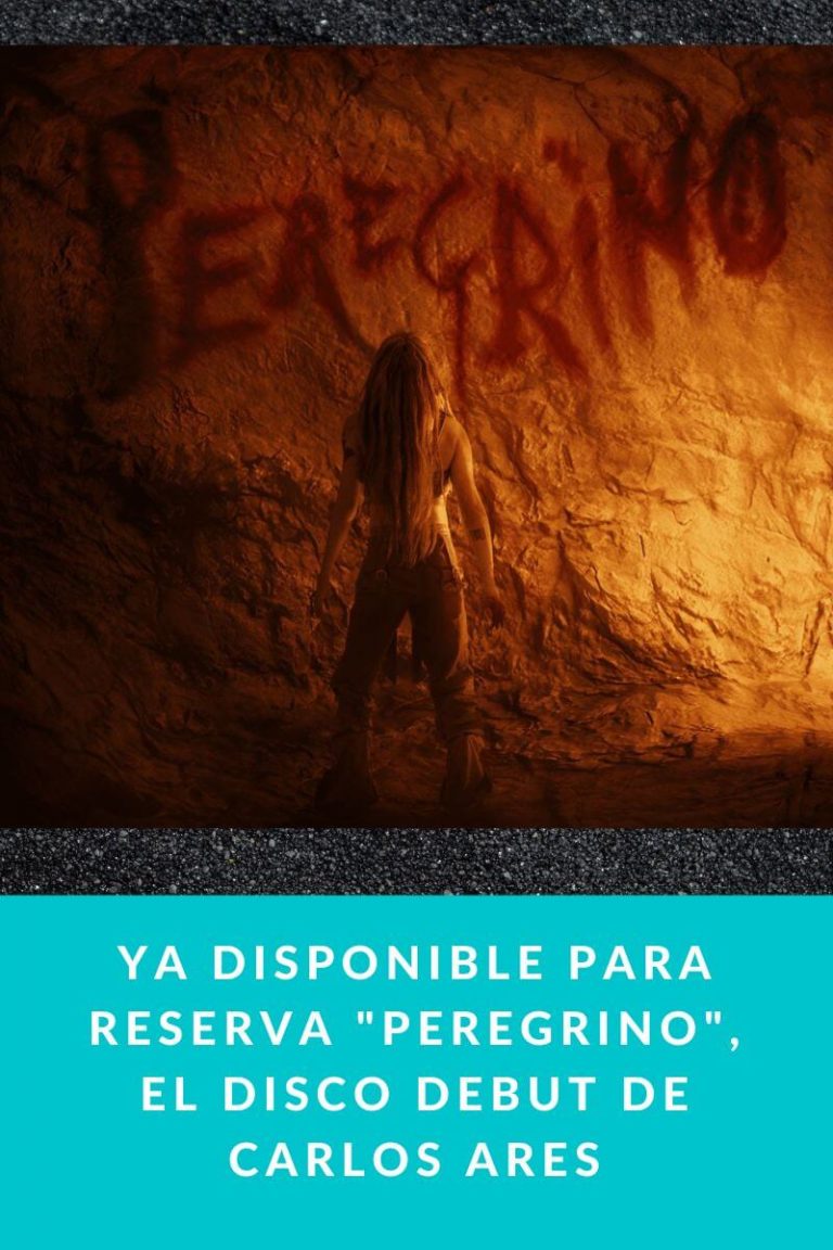 Ya disponible para reserva «PEREGRINO», el disco debut de CARLOS ARES