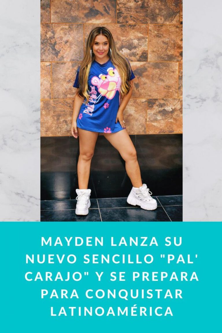 Mayden lanza su nuevo sencillo «Pal’ Carajo» y se prepara para conquistar Latinoamérica
