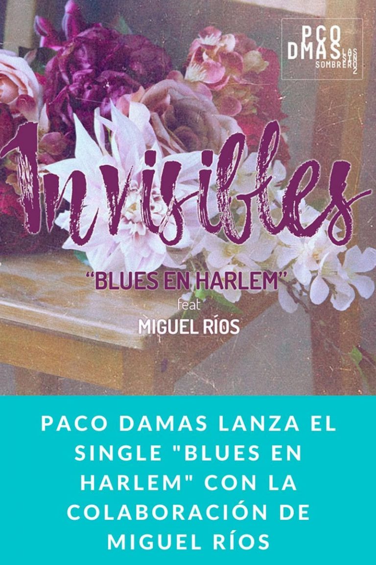 Paco Damas lanza el single «Blues en Harlem» con la colaboración de Miguel Ríos