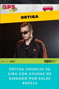 Ortiga anuncia su gira con ayudas de Girando Por Salas #GPS14