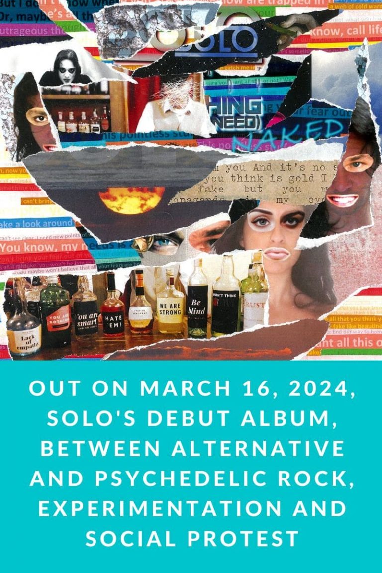 Out on March 16, 2024, SOLO’s debut album, between alternative and psychedelic rock, experimentation and social protest