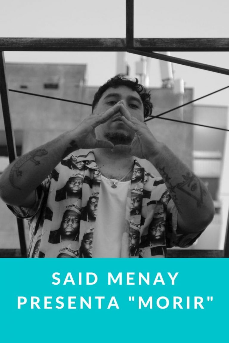 Said Menay presenta «Morir»