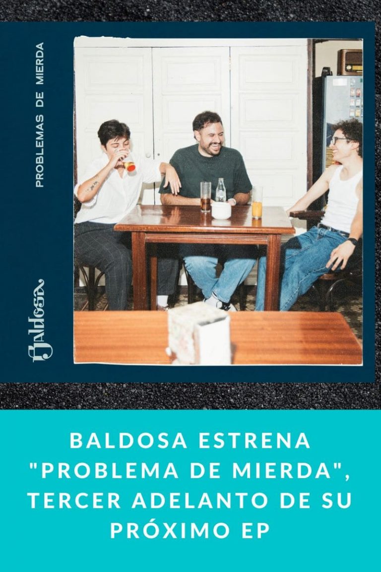Baldosa estrena «Problema de mierda», tercer adelanto de su próximo EP