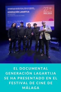 El documental Generación Lagartija se ha presentado en el Festival de Cine de Málaga