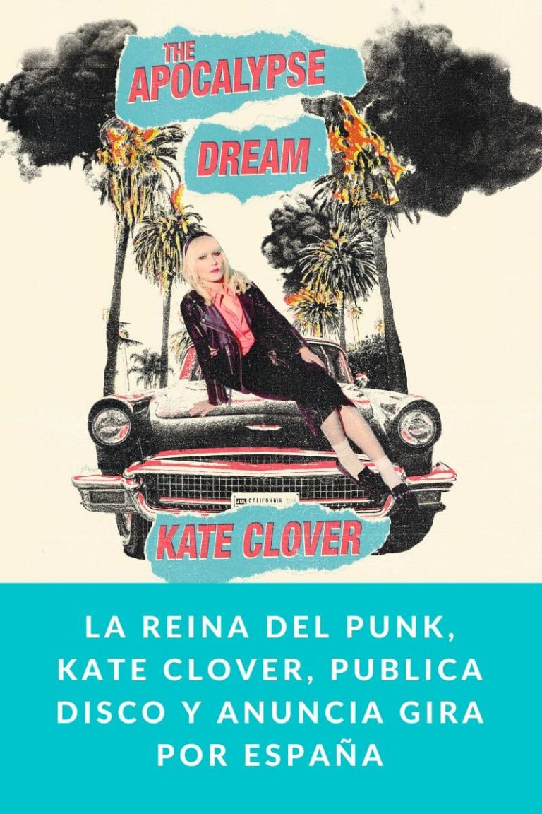 La reina del punk, Kate Clover, publica disco y anuncia gira por España